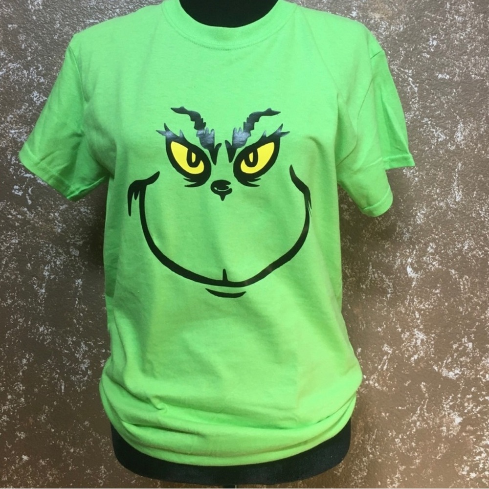 The Grinch Light green Christmas T-shirt XL